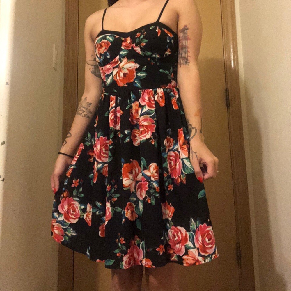 Floral summer dress